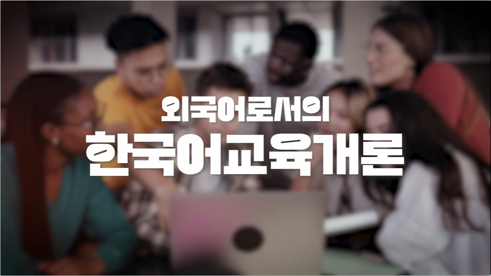 외국어로서의한국어교육개론 박진철 교수님